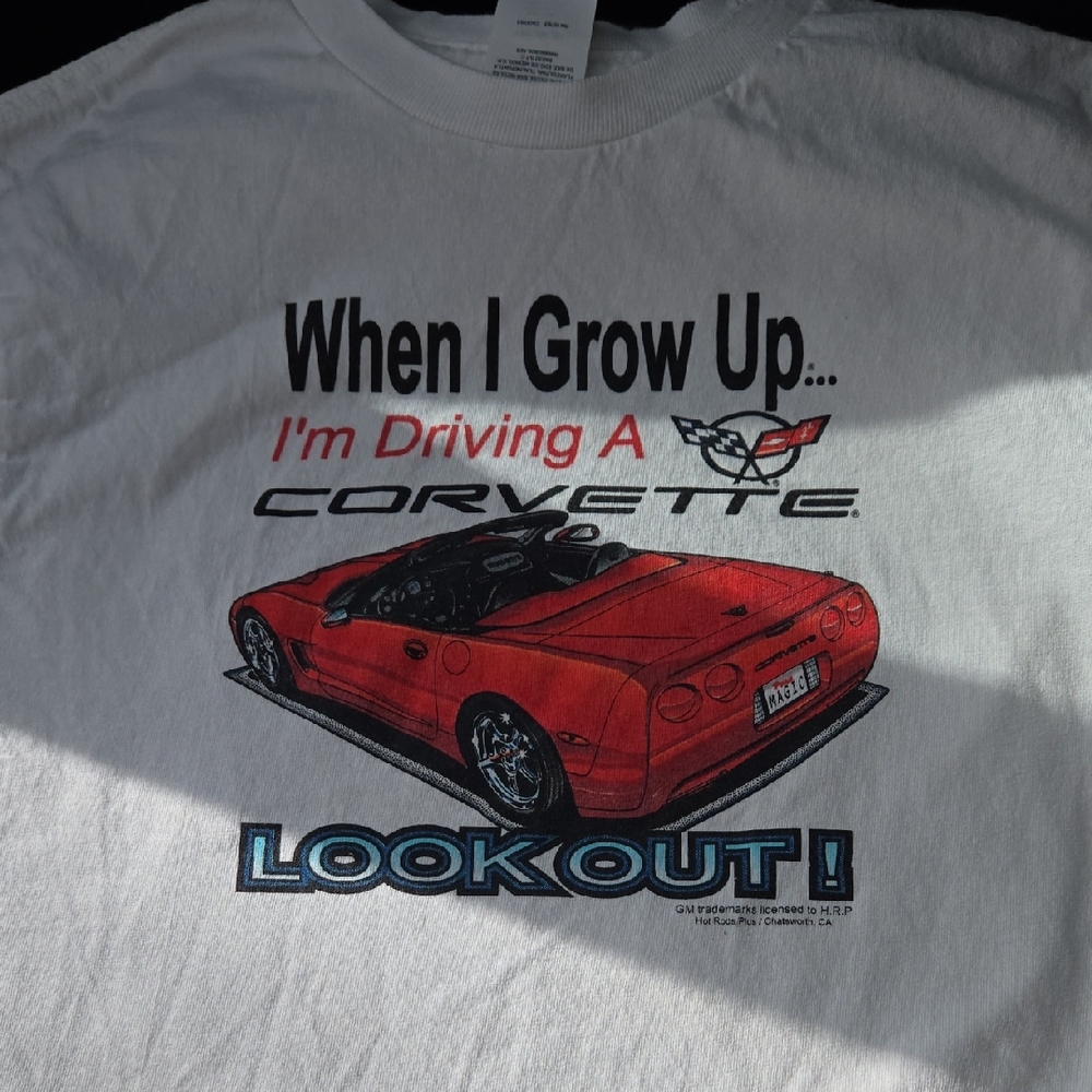 Chevrolet Corvette When I Grow Up 10-12 YM Hot Rods Plus